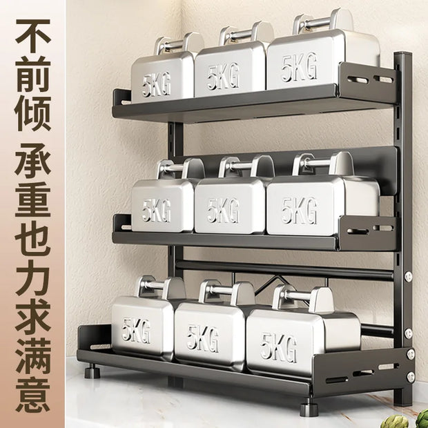 Kitchen Seasoning Rack - Multi-Functional Countertop Storage Solution