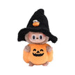 Halloween Pumpkin Clothes for Labubu - Overall Dresses for 15/17cm Dolls