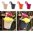 Wall-Mounted Flowerpot - Resin Hanging Planter for Garden Decoration