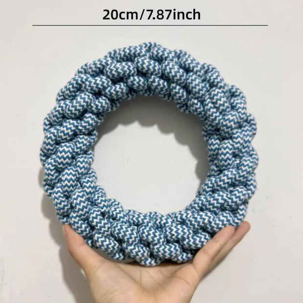 Pet Dog Rope Toy Durable Chew Bite Resistant Drag Pet toys for Medium Large Dogs Golden Retriever Pitbull Labrador Supplies