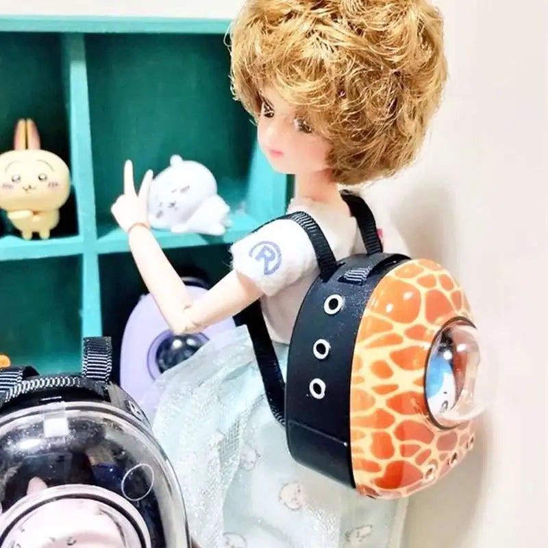 Labubu Doll Bag for 17cm Ropa - Cute Pet Space Bag for Accessories
