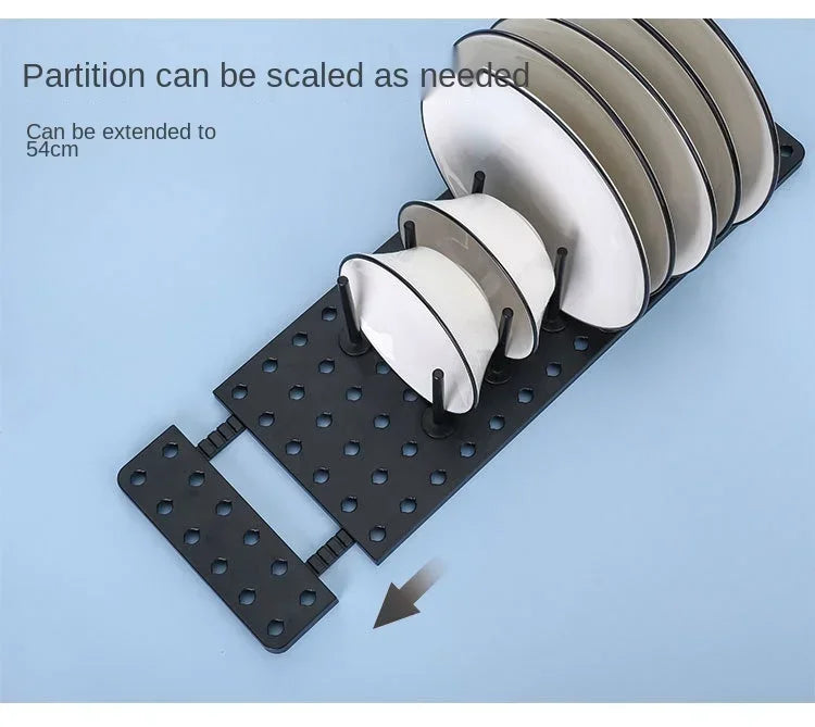 Kitchen Organiser - Sink Dish Drying Rack and Storage Solution