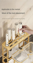 Kitchen Knife Rack - Wall-Mounted Cutting Board and Tool Storage