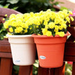 Wall-Mounted Flowerpot - Resin Hanging Planter for Garden Decoration