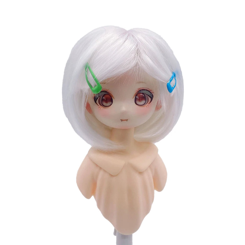 Short Afro Wig Decoration for Ropa V1 V3 Dolls - Fill Accessories for Labubu