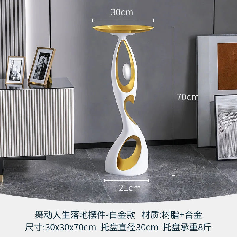 Home Art Decor - Luxury Abstract Sculptures for Living Room and TV Cabinet