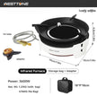 Portable Camping Cooking Burner - 3600W Gas Stove for Outdoor Use
