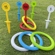 1 set of outdoor beach sports throwing rings, grass game equipment, ring throwing games,Suitable for outdoor courtyards games