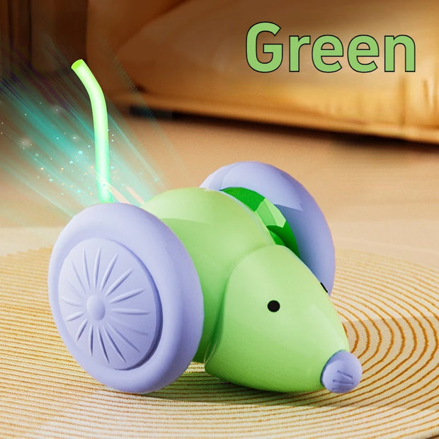 Interactive Cat Toy - Electric Mouse Car with Automatic Teaser