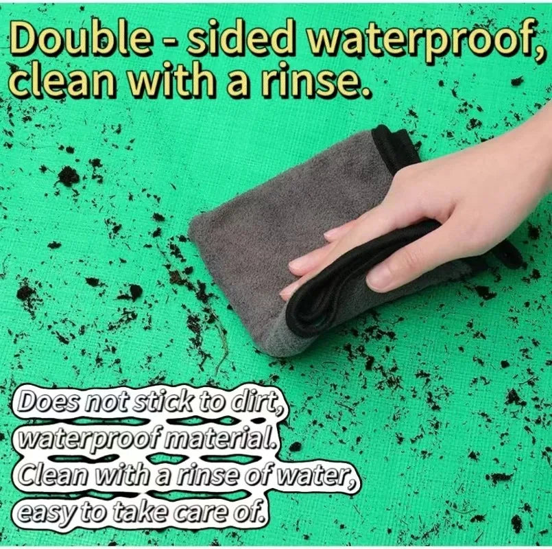 Gardening Mat - Waterproof Square Plant Pad for Easy Potting and Repotting