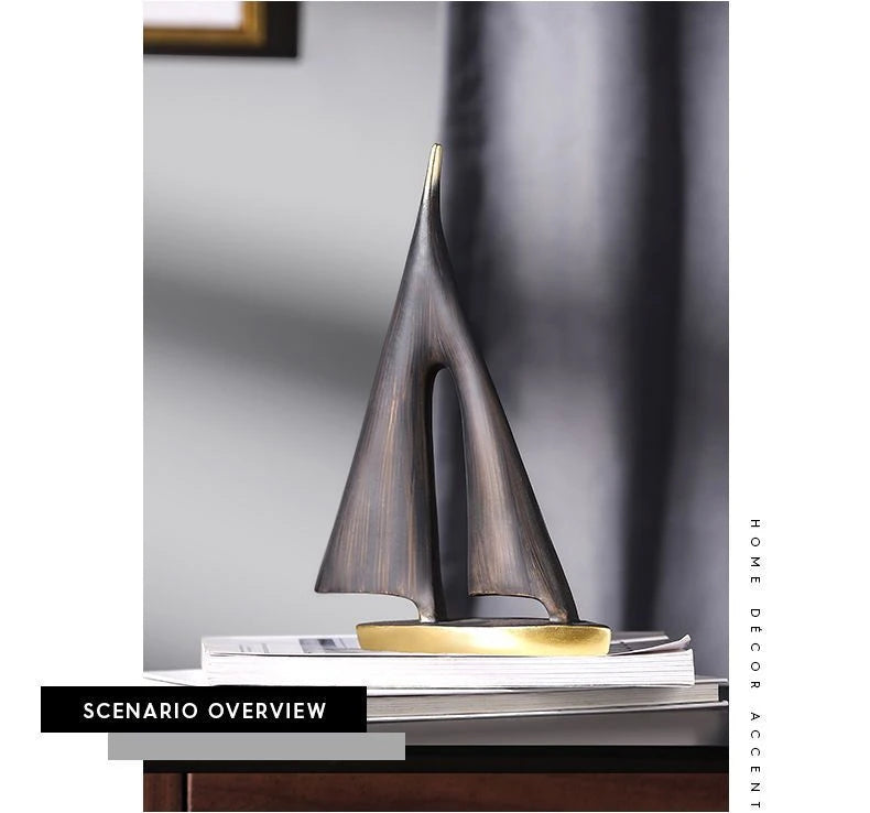 Smooth Sailing Sailboat Ornament - Home Decor for Living Room and Bedroom