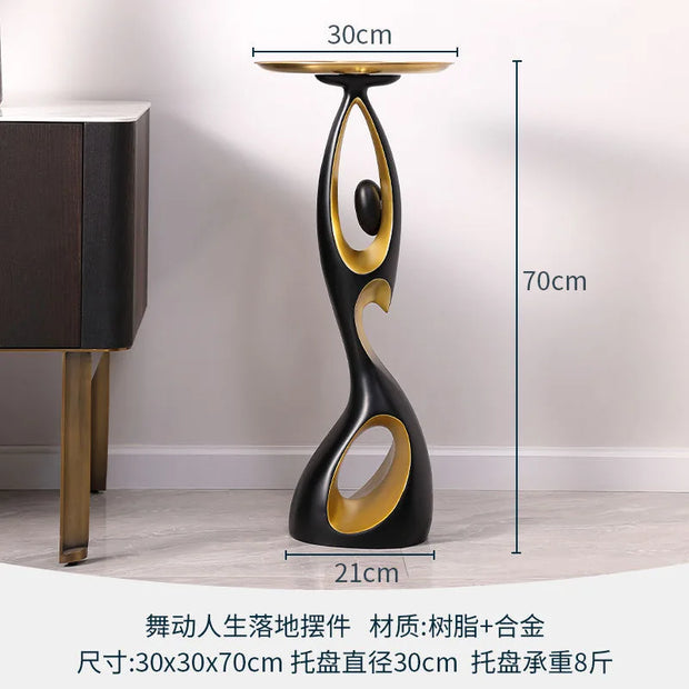 Home Art Decor - Luxury Abstract Sculptures for Living Room and TV Cabinet