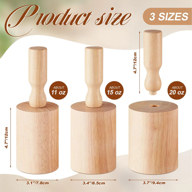 Cup Pottery Moulds - Crest Pottery Mug Vases and Shaping Tool