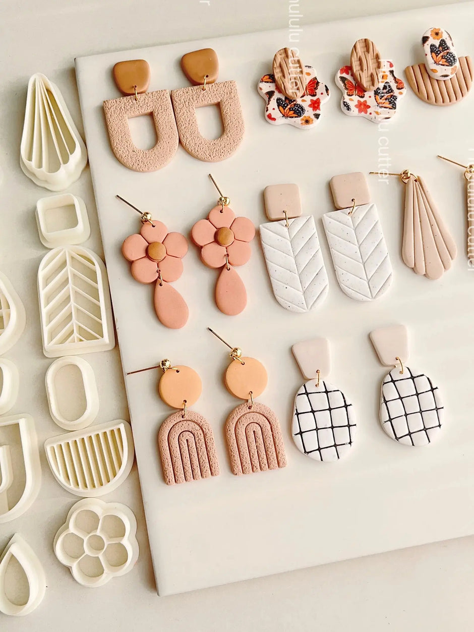 Geometry Arc Shape Polymer Clay Cutter Mould - DIY Jewelry Tool