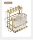 Kitchen Knife Rack - Wall-Mounted Cutting Board and Tool Storage