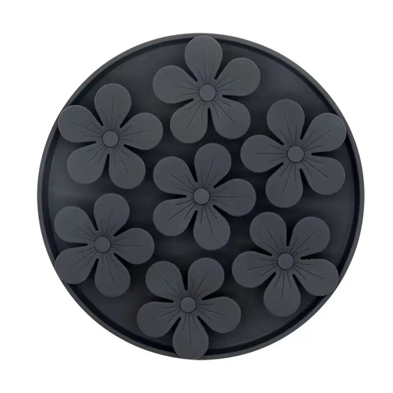 Pet Products Mat for Dogs and Cats - Slow Food Bowls with Suction Cup Feeding and Silicone Lick Pad