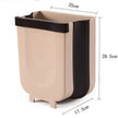 Kitchen Car Trash Can - Folding Garbage Bin for Easy Recycling