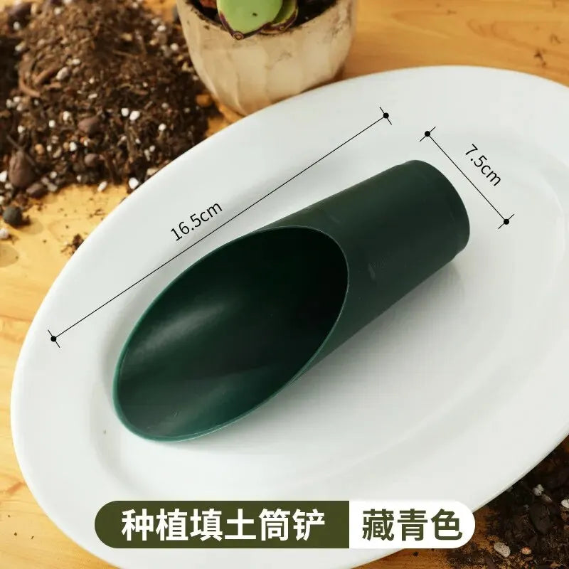 Garden Tool Plastic Succulent Cups - Colorful Buckets for Planting and Soil