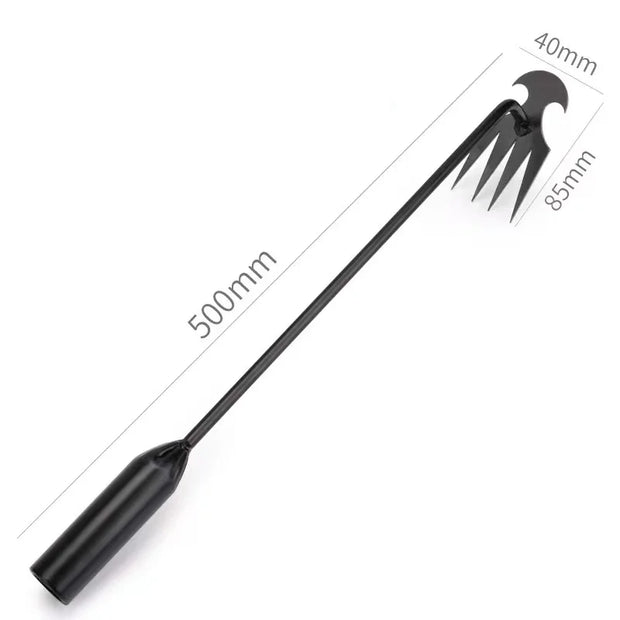 4 Teeth Multifunctional Hand Weeder - Durable Garden Tool for Weeding and Planting