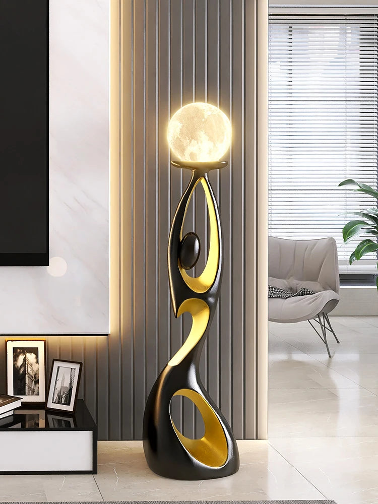 Home Art Decor - Luxury Abstract Sculptures for Living Room and TV Cabinet