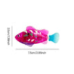 Cat Toy LED Inductive Interactive Swimming Robot Fish Toy - Glowing Electric Fish to Stimulate Play