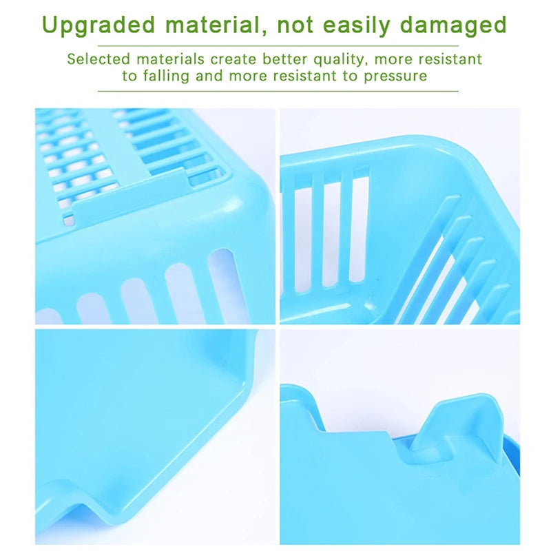 Kitchen Drainage Rack - Utensils and Plate Drying Rack with Drainer Board