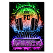 Canvas Paintings for Gaming Room - Punk Style Gamepad Posters and Prints