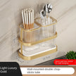 Kitchen Knife Rack - Wall-Mounted Cutting Board and Tool Storage