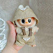 17cm Mini Labubu Doll Clothes - Outfit, Hat, Bag, and Shoes Accessories