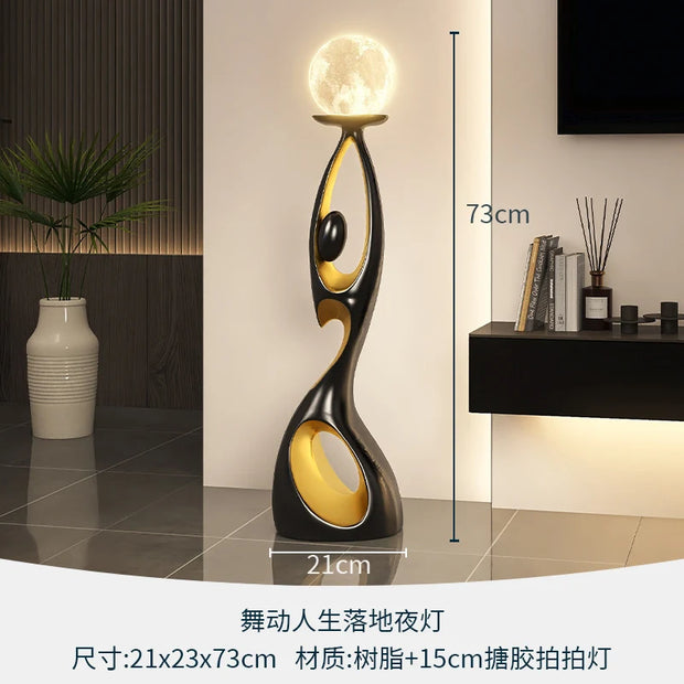 Home Art Decor - Luxury Abstract Sculptures for Living Room and TV Cabinet