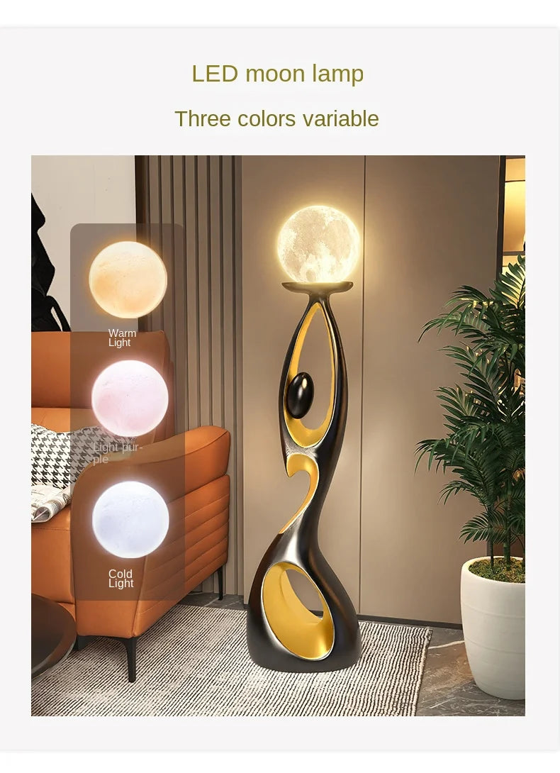 Home Art Decor - Luxury Abstract Sculptures for Living Room and TV Cabinet