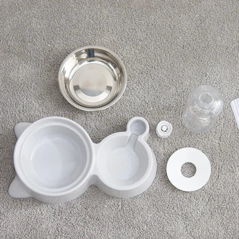 Silicone Bowls, Dog Feeder Dish, Cat Drinking Bowl, and Automatic Pet Feeder Water Dispenser