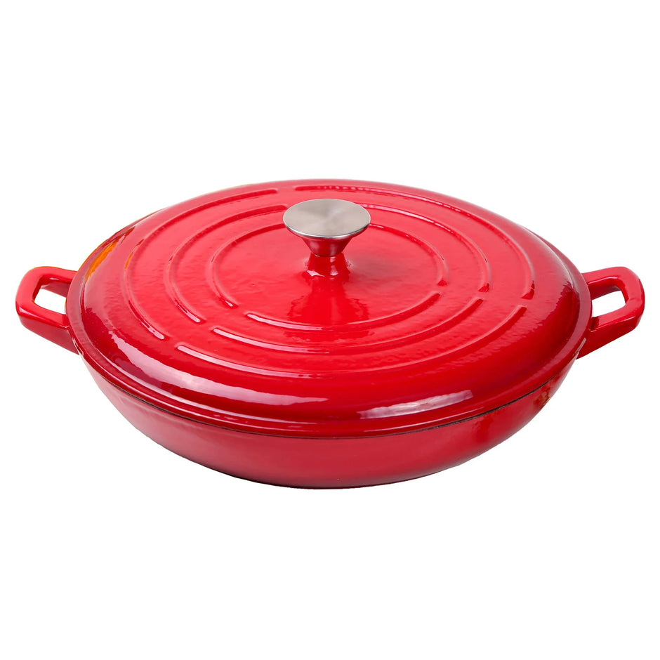 Customisable Enamelled Dutch Oven - Cast Iron Cookware Set