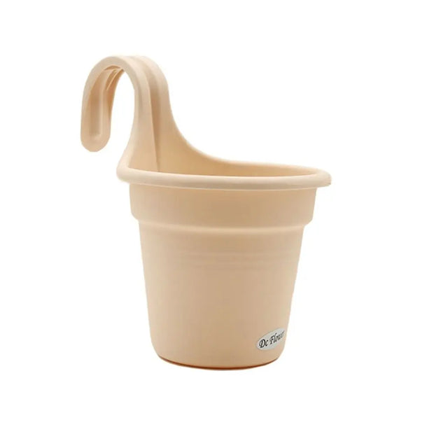 Wall-Mounted Flowerpot - Resin Hanging Planter for Garden Decoration