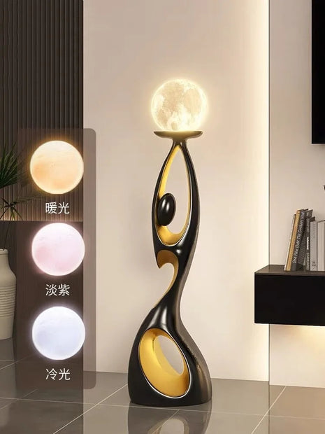 Home Art Decor - Luxury Abstract Sculptures for Living Room and TV Cabinet