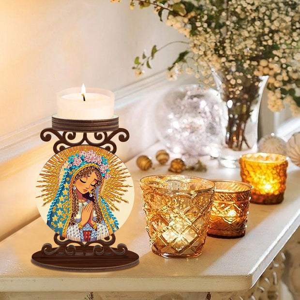 DIY Diamond Art Candlestick Holder Kits - Elegant Home Decoration