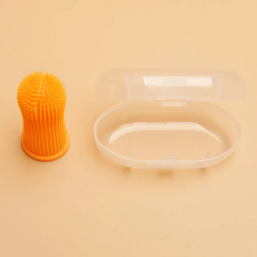 Pet Finger Toothbrush - Silicone Cleaning Products for Cats and Dogs