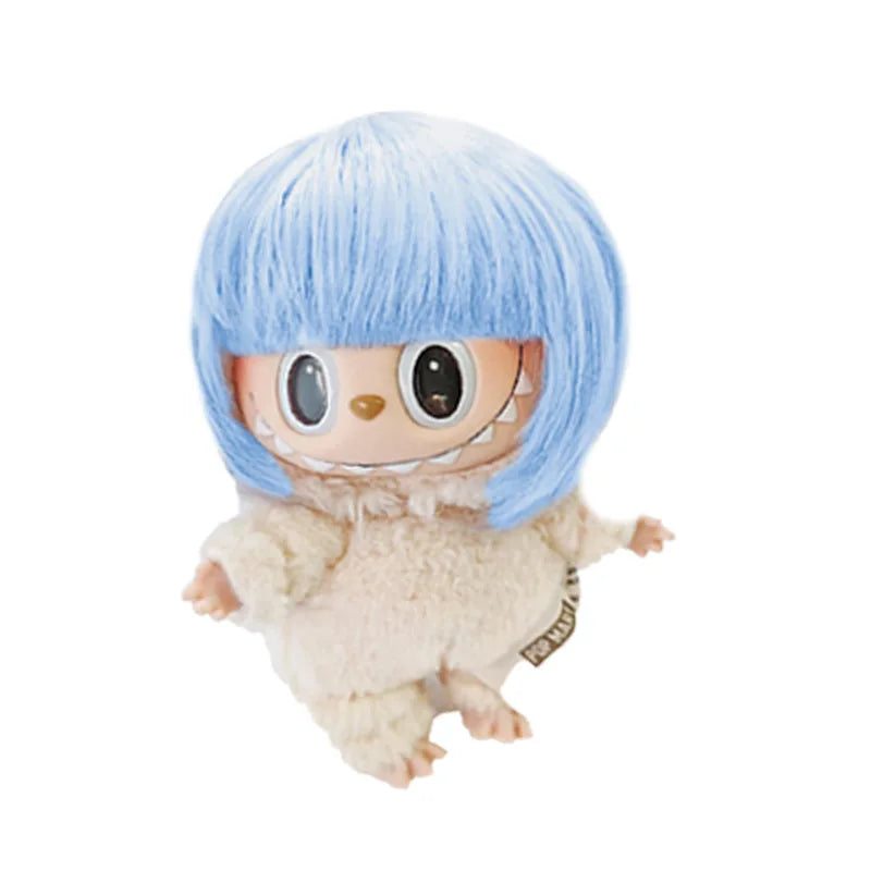 Short Afro Wig Decoration for Ropa V1 V3 Dolls - Fill Accessories for Labubu