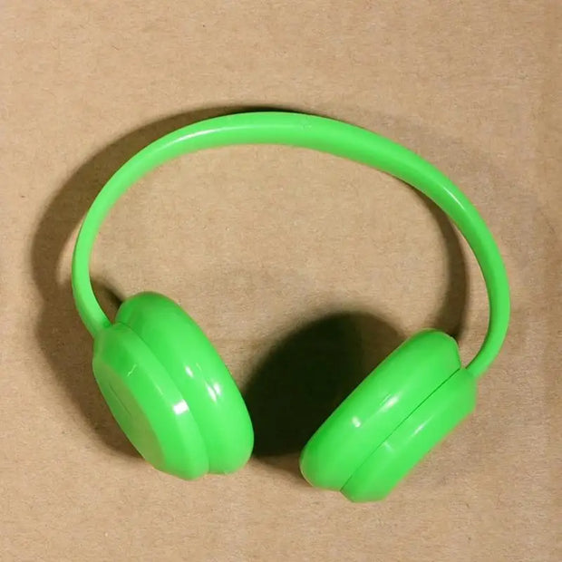 Mini Plastic Earphone Headset for 17cm Labubu Dolls