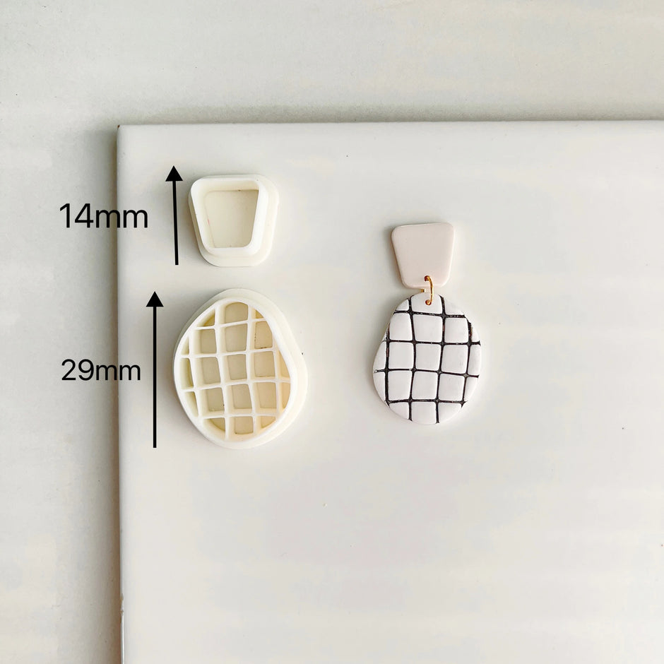 Geometry Arc Shape Polymer Clay Cutter Mould - DIY Jewelry Tool