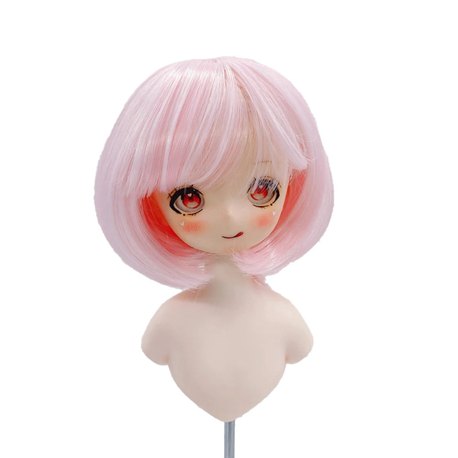 Short Afro Wig Decoration for Ropa V1 V3 Dolls - Fill Accessories for Labubu