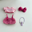 17cm Labubu Clothing Set - Macaron Cute Clothing and DIY Hair Accessories