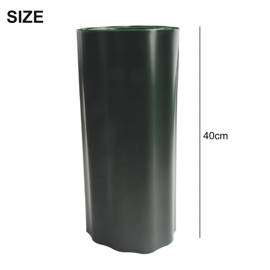 Garden Lawn Edge Border - Flexible Plastic Fence for Outdoor Decor