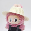 Sun Hat for Labubu V1 V2 V3 - Open Straw Woven Hat Accessories