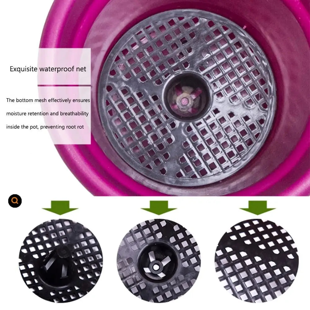 Wall-Mounted Flowerpot - Resin Hanging Planter for Garden Decoration