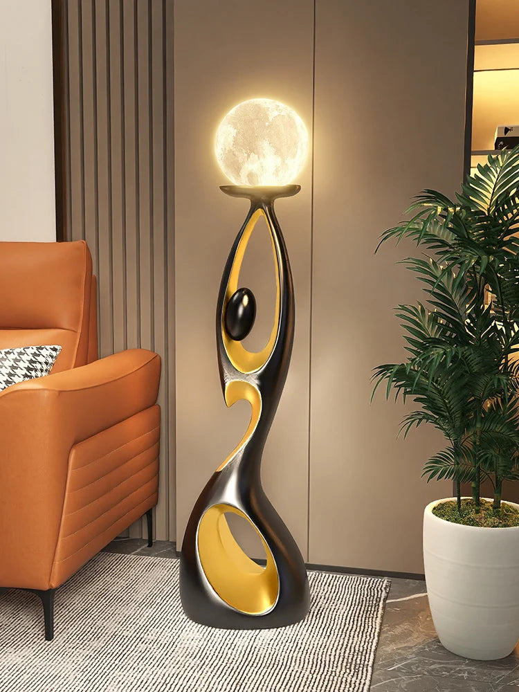 Home Art Decor - Luxury Abstract Sculptures for Living Room and TV Cabinet