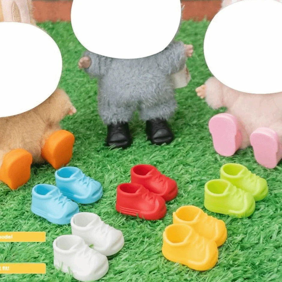 New Handmade Labubu Shoes - Stylish Replacement Doll Outfit Accessories
