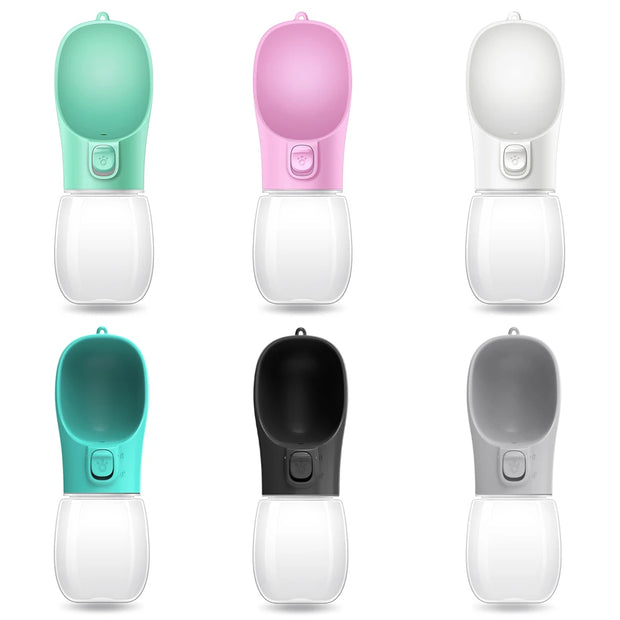 Portable Dog Water Bottle - Leakproof Drinking Bowl for Dogs and Cats