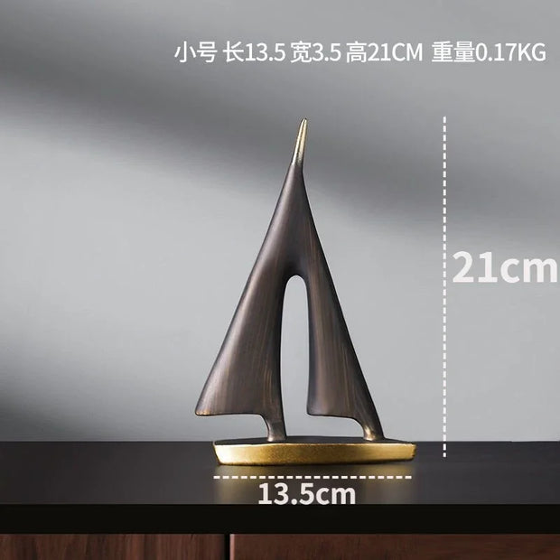 Smooth Sailing Sailboat Ornament - Home Decor for Living Room and Bedroom