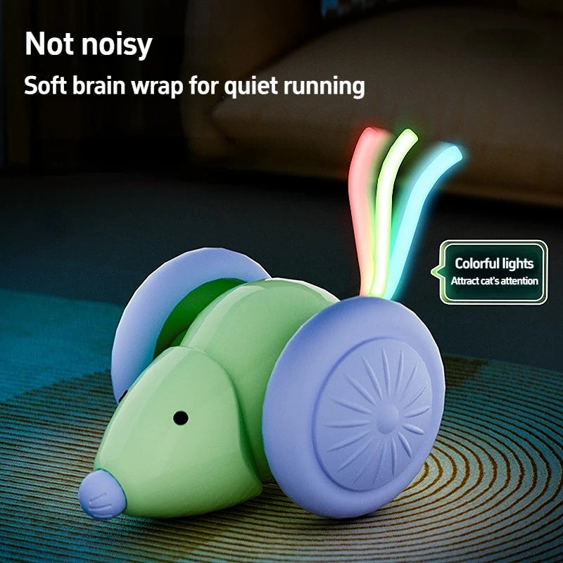 Interactive Cat Toy - Electric Mouse Car with Automatic Teaser